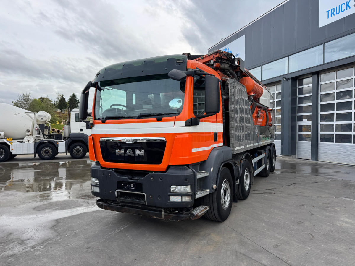 MAN TGS 35.480 Jurop Kanalreinigung - Vacuümwagen: afbeelding 1 MAN TGS 35.480 Jurop Kanalreinigung - Vacuümwagen: afbeelding 1