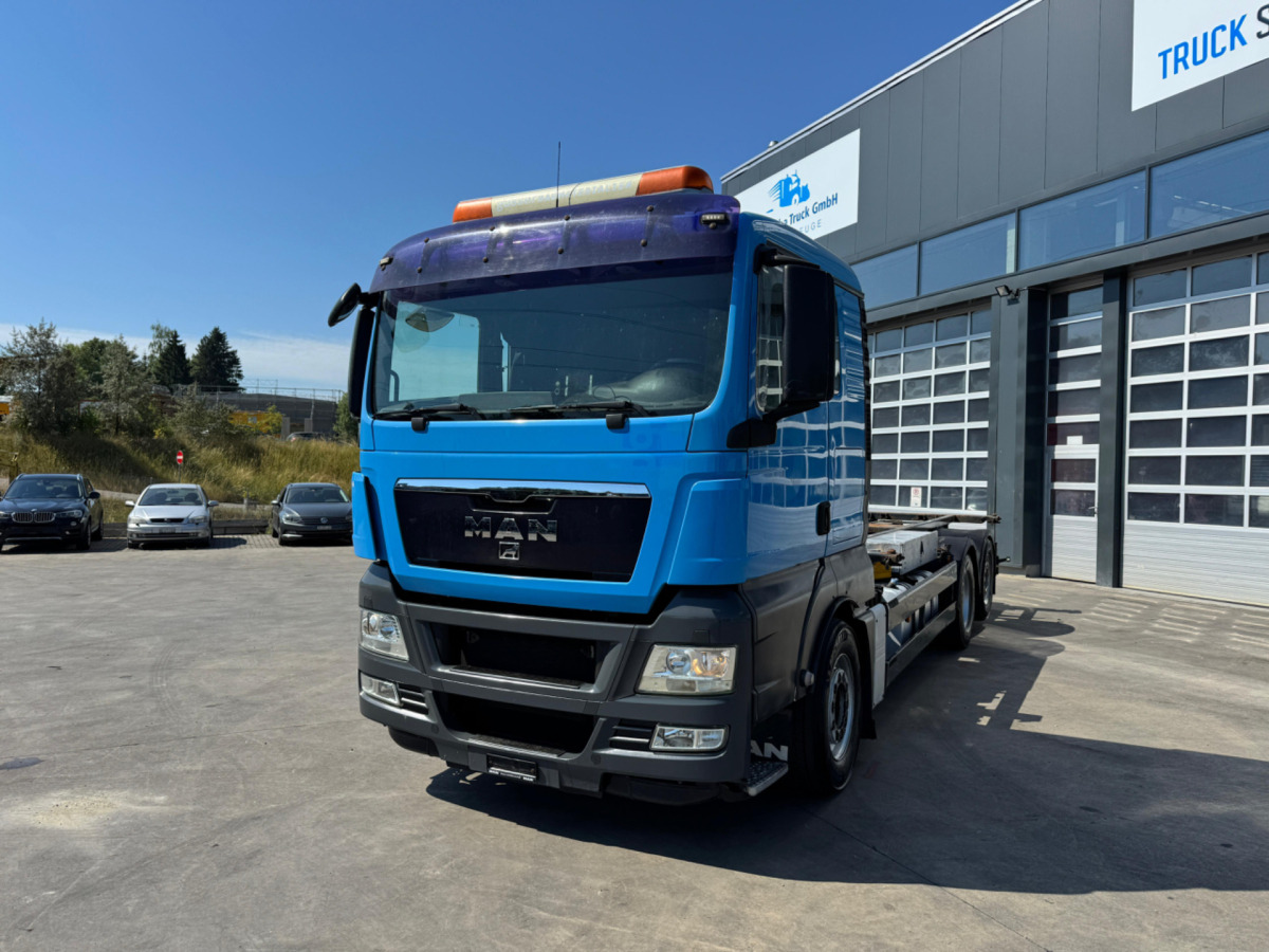 MAN TGX 26.480 6x2 Kompressor - Containertransporter/ Wissellaadbak vrachtwagen: afbeelding 1 MAN TGX 26.480 6x2 Kompressor - Containertransporter/ Wissellaadbak vrachtwagen: afbeelding 1