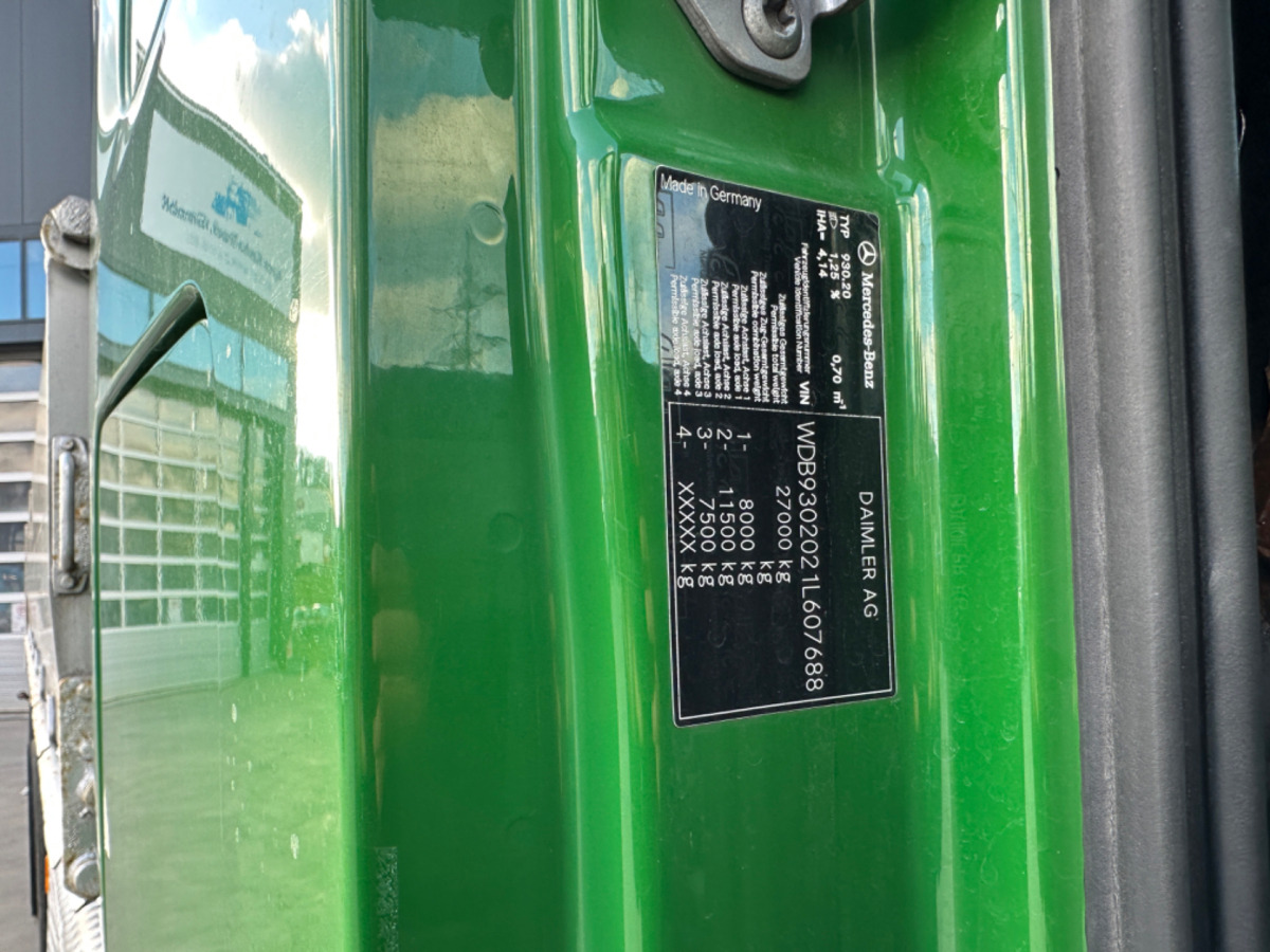 MERCEDES 2551 V8 6x2 Fassi 185-5 Bj.2020 - Kipper vrachtwagen, Kraanwagen: afbeelding 5 MERCEDES 2551 V8 6x2 Fassi 185-5 Bj.2020 - Kipper vrachtwagen, Kraanwagen: afbeelding 5