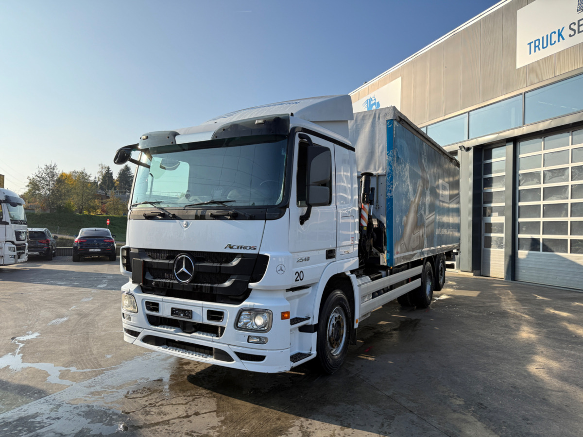 MERCEDES Actros 2548 6x2 Hiab 244-5 - Kraanwagen: afbeelding 1 MERCEDES Actros 2548 6x2 Hiab 244-5 - Kraanwagen: afbeelding 1