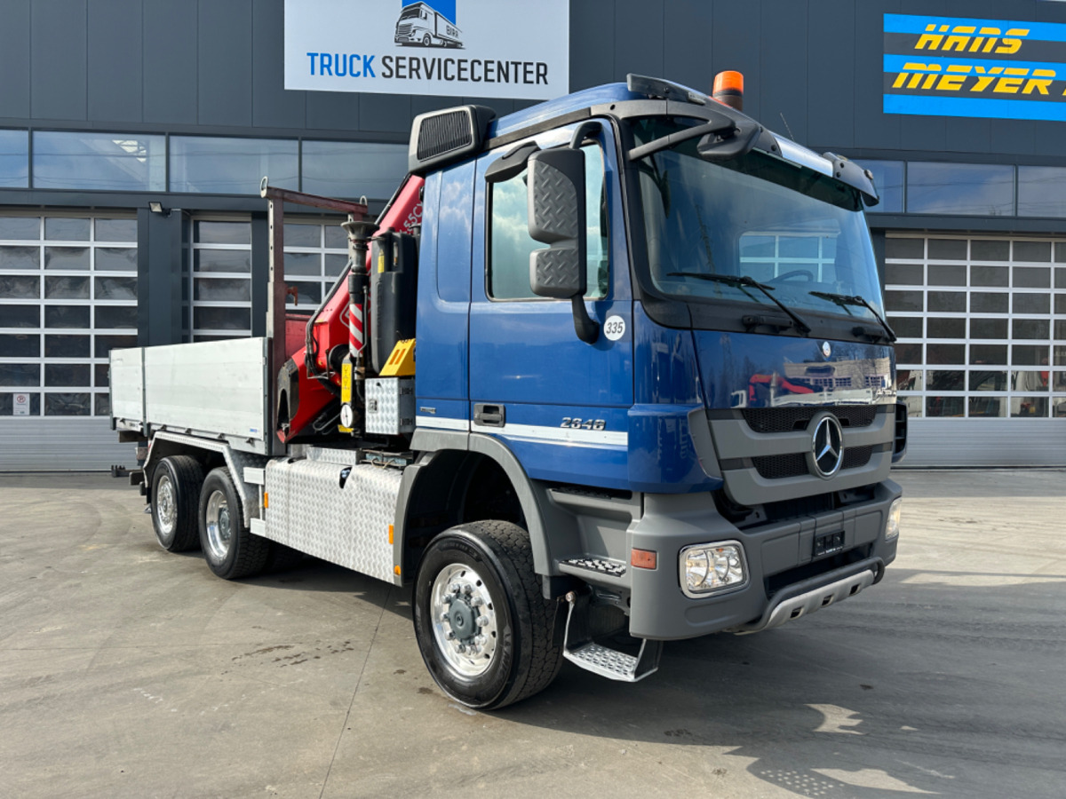 MERCEDES Actros 2648 6x4/4 Fassi455 SZM/Pritsche - Kraanwagen: afbeelding 4 MERCEDES Actros 2648 6x4/4 Fassi455 SZM/Pritsche - Kraanwagen: afbeelding 4