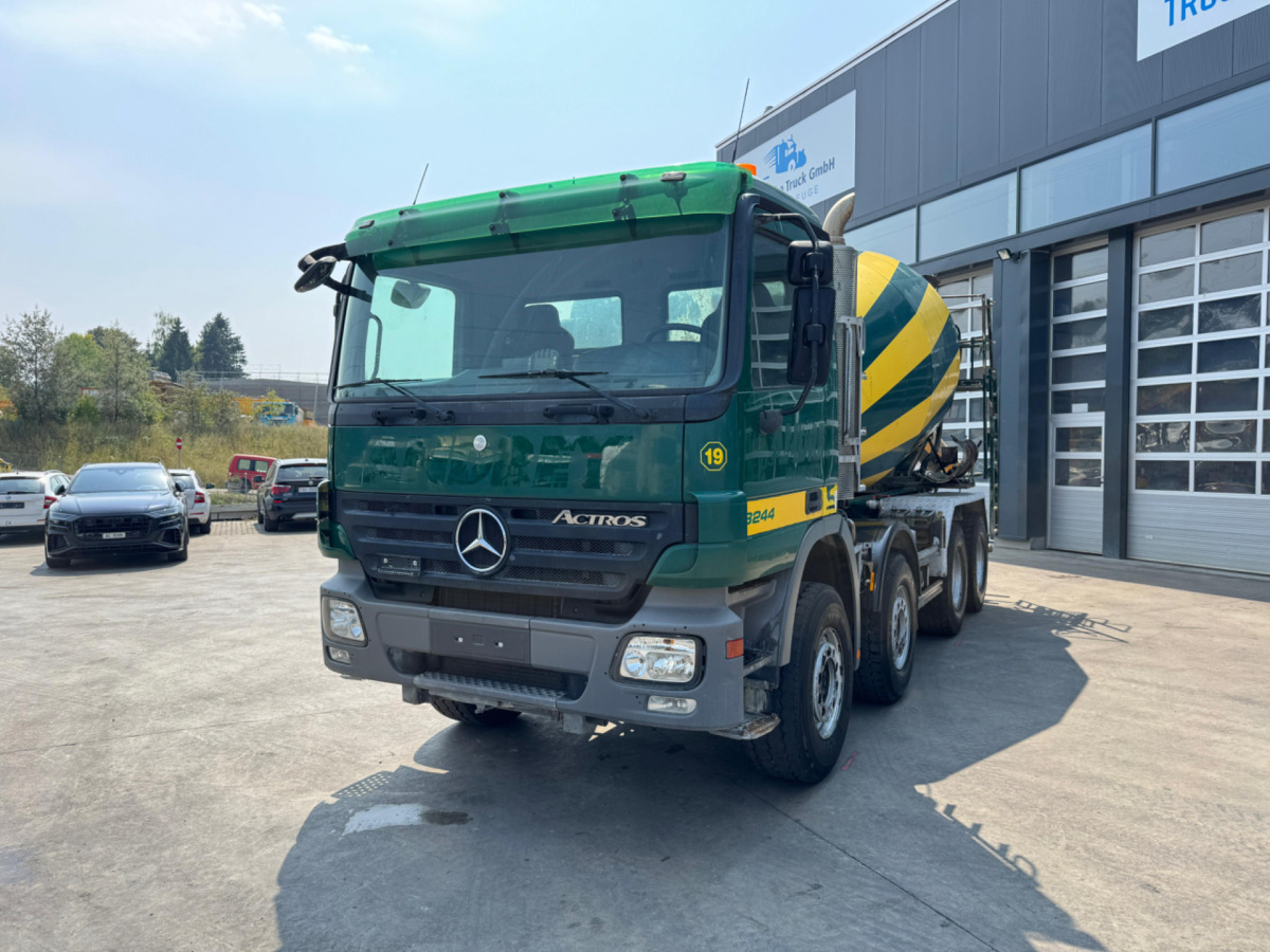 MERCEDES Actros 3244 8x4 Liebherr 9m3 - Betonmixer: afbeelding 1 MERCEDES Actros 3244 8x4 Liebherr 9m3 - Betonmixer: afbeelding 1