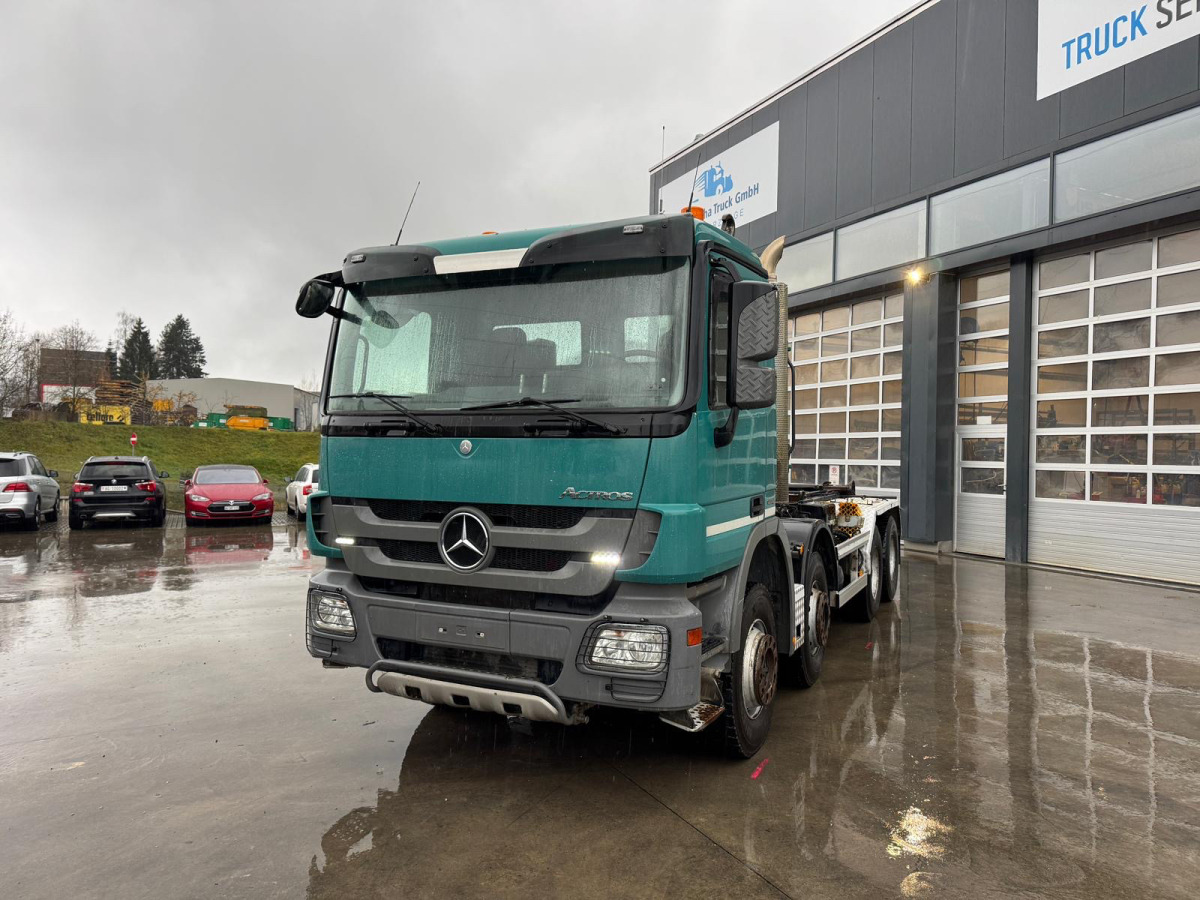 MERCEDES Actros 3248 8x4 Hiab 26T SWS - Haakarmsysteem vrachtwagen: afbeelding 1 MERCEDES Actros 3248 8x4 Hiab 26T SWS - Haakarmsysteem vrachtwagen: afbeelding 1