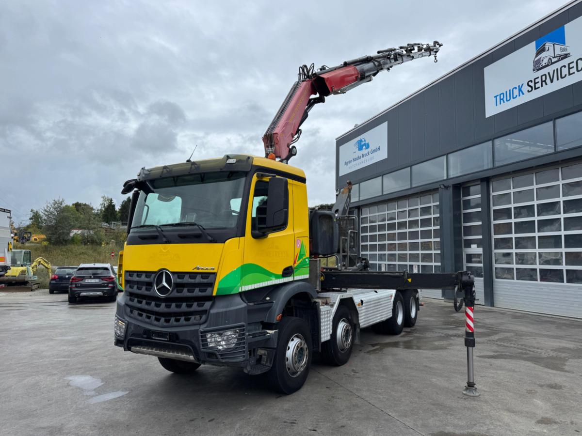 MERCEDES Arocs 3248 8x4 Fassi 315-7 mit Hiab 21T - Kraanwagen: afbeelding 1 MERCEDES Arocs 3248 8x4 Fassi 315-7 mit Hiab 21T - Kraanwagen: afbeelding 1