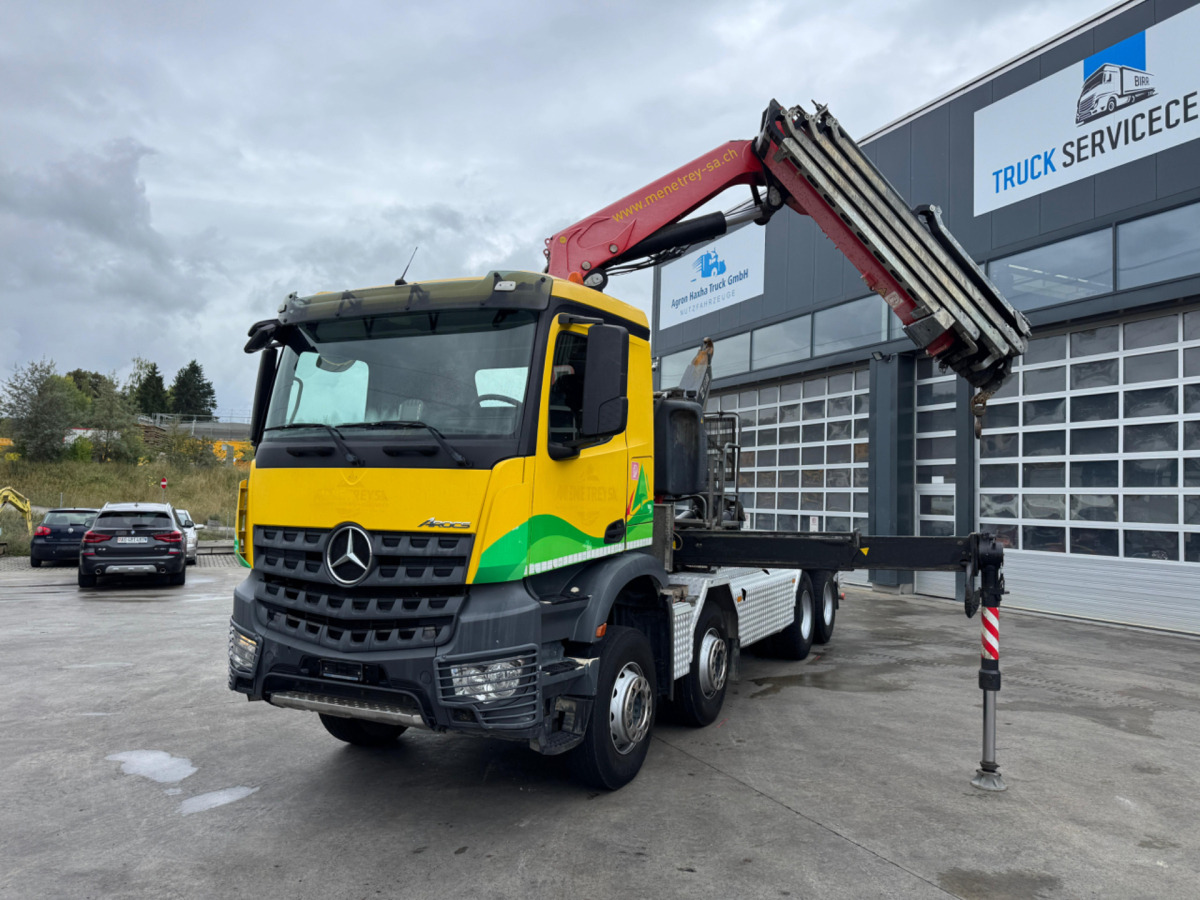 MERCEDES Arocs 3248 8x4 Fassi 315-7 mit Hiab 21T - Kraanwagen: afbeelding 2 MERCEDES Arocs 3248 8x4 Fassi 315-7 mit Hiab 21T - Kraanwagen: afbeelding 2