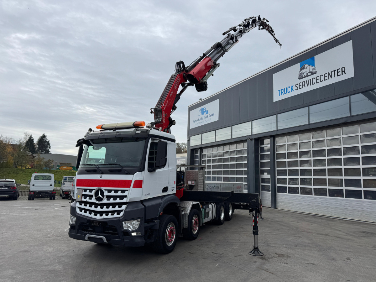 MERCEDES Arocs 3251 8x4 Fassi 660 6-6 - Kraanwagen: afbeelding 1 MERCEDES Arocs 3251 8x4 Fassi 660 6-6 - Kraanwagen: afbeelding 1