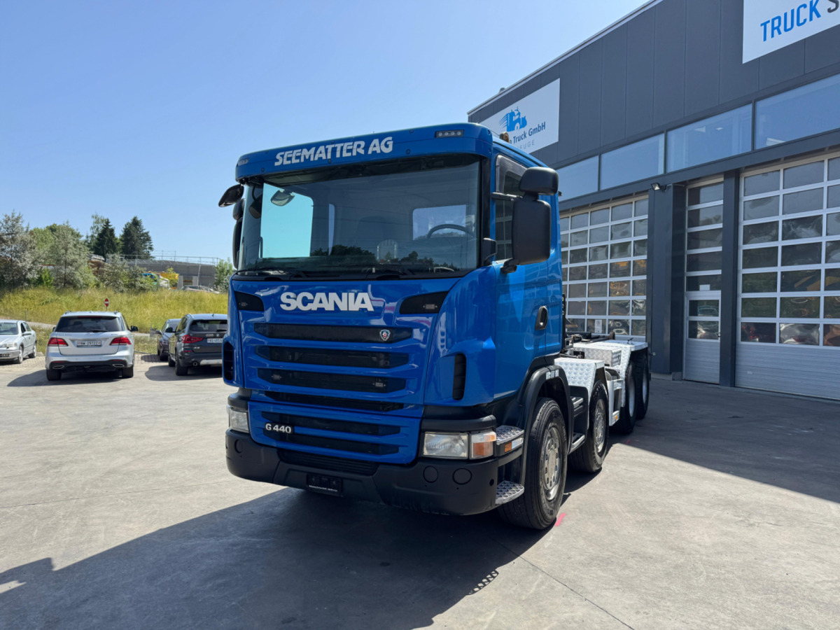 SCANIA G440 8x4 Moser - Haakarmsysteem vrachtwagen: afbeelding 1 SCANIA G440 8x4 Moser - Haakarmsysteem vrachtwagen: afbeelding 1