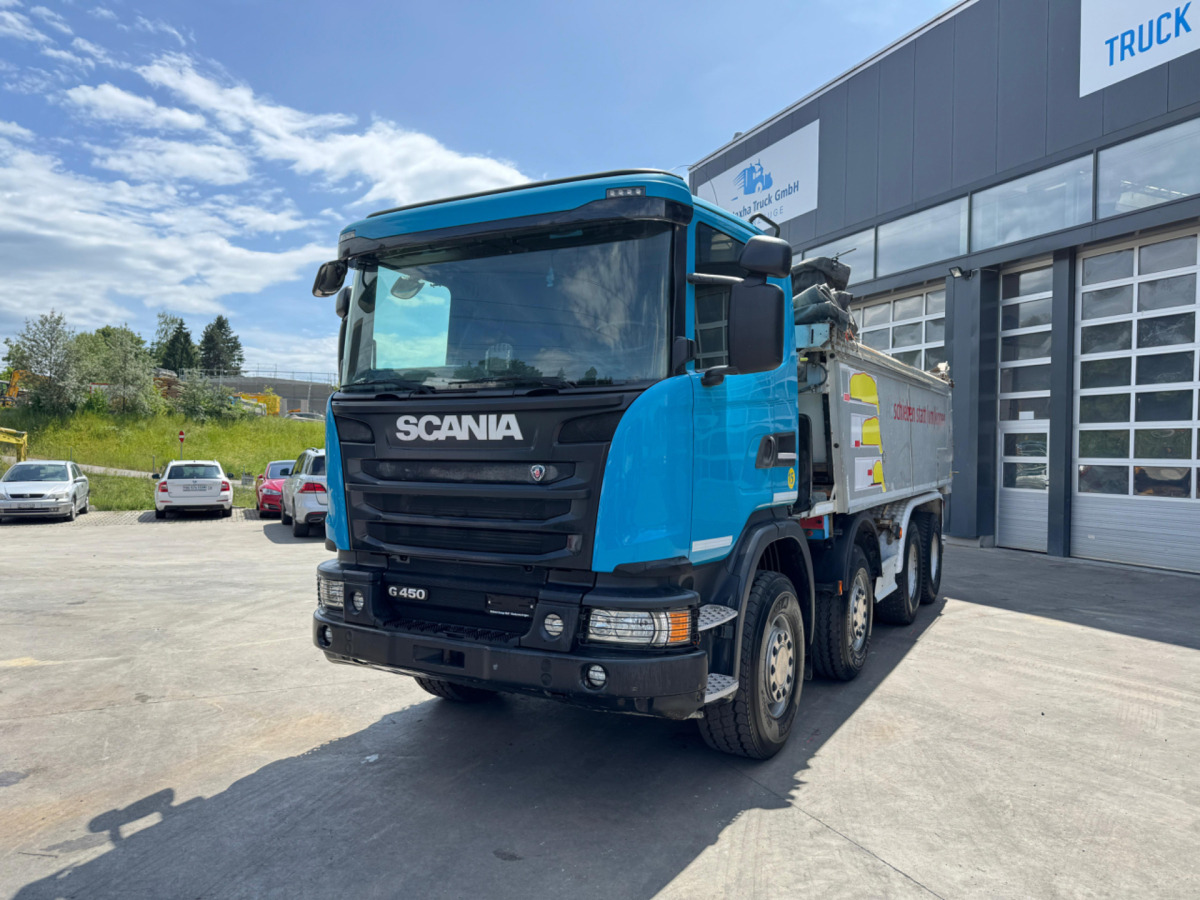 SCANIA G450 8x4 Abschiebemulde (no tipper) - Kipper vrachtwagen: afbeelding 1 SCANIA G450 8x4 Abschiebemulde (no tipper) - Kipper vrachtwagen: afbeelding 1