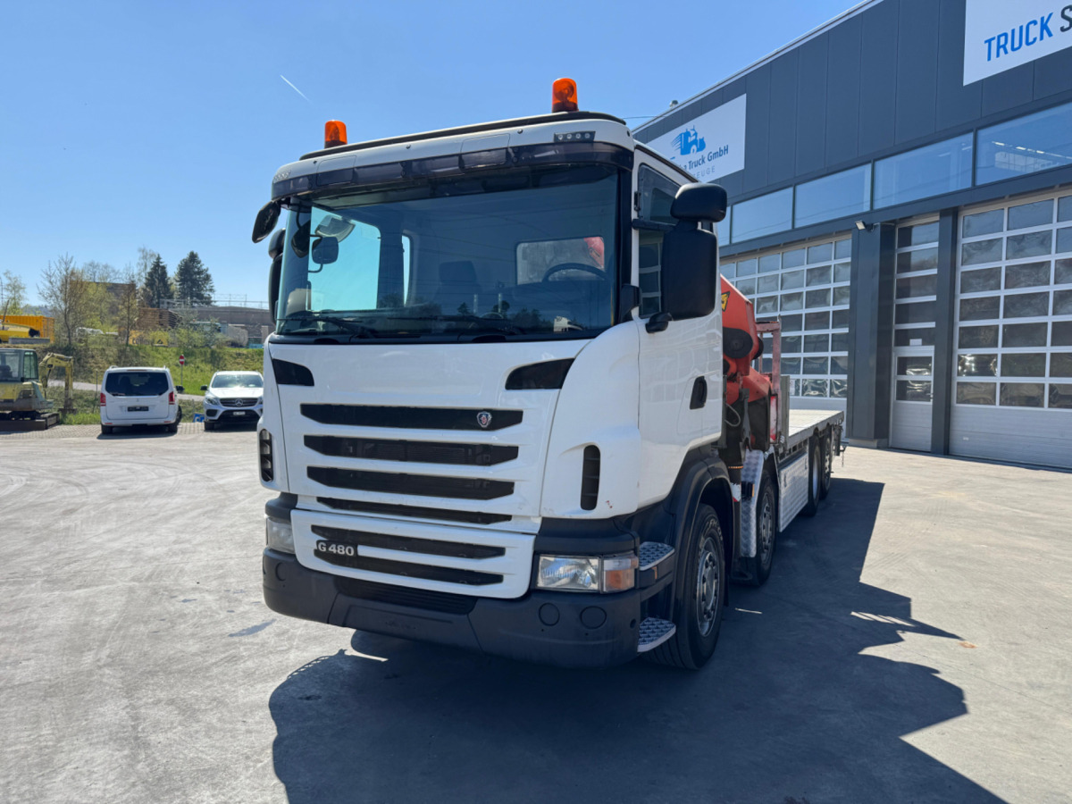 SCANIA G480 8x2 Palfinger 50002-6 - Kraanwagen: afbeelding 3 SCANIA G480 8x2 Palfinger 50002-6 - Kraanwagen: afbeelding 3
