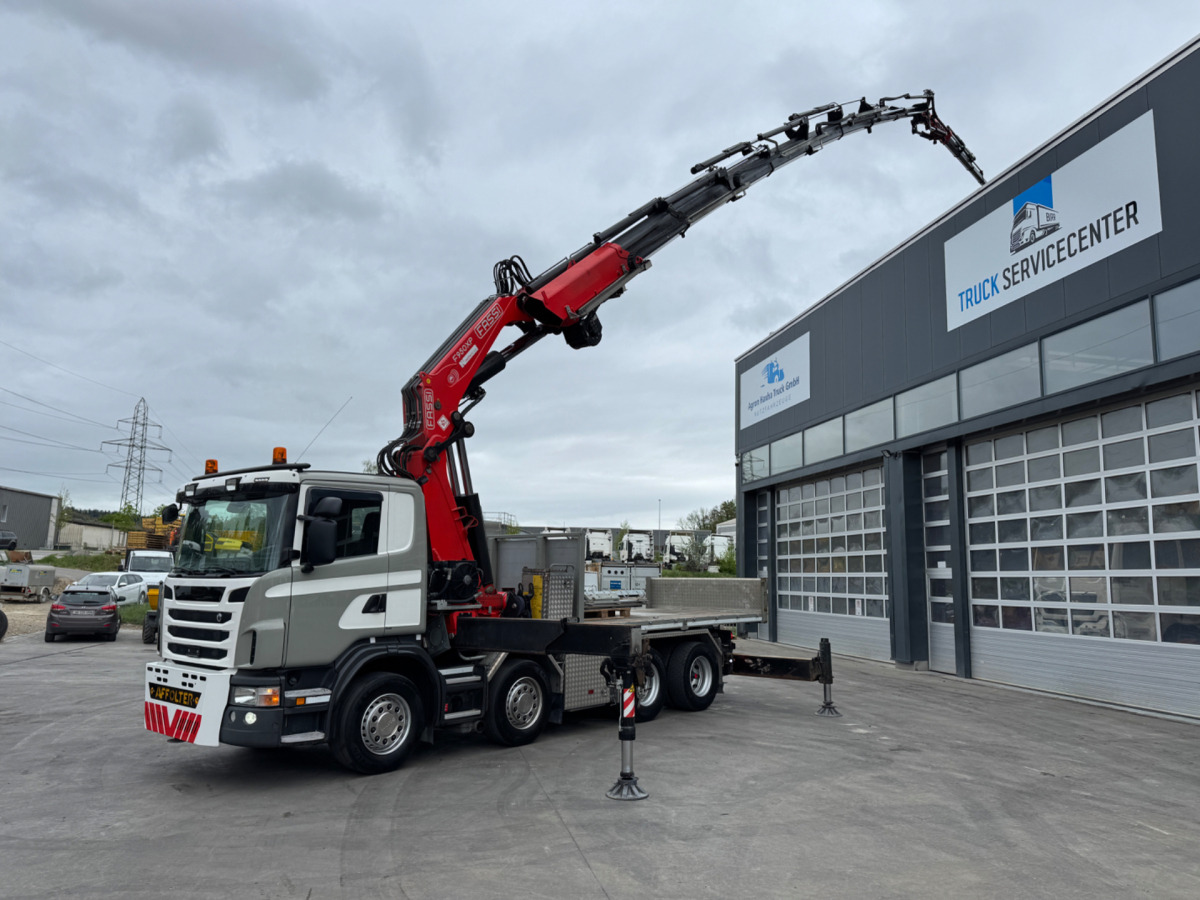 SCANIA G480 8x4 SZM/Pritsche Fassi 950 - Kraanwagen: afbeelding 5 SCANIA G480 8x4 SZM/Pritsche Fassi 950 - Kraanwagen: afbeelding 5