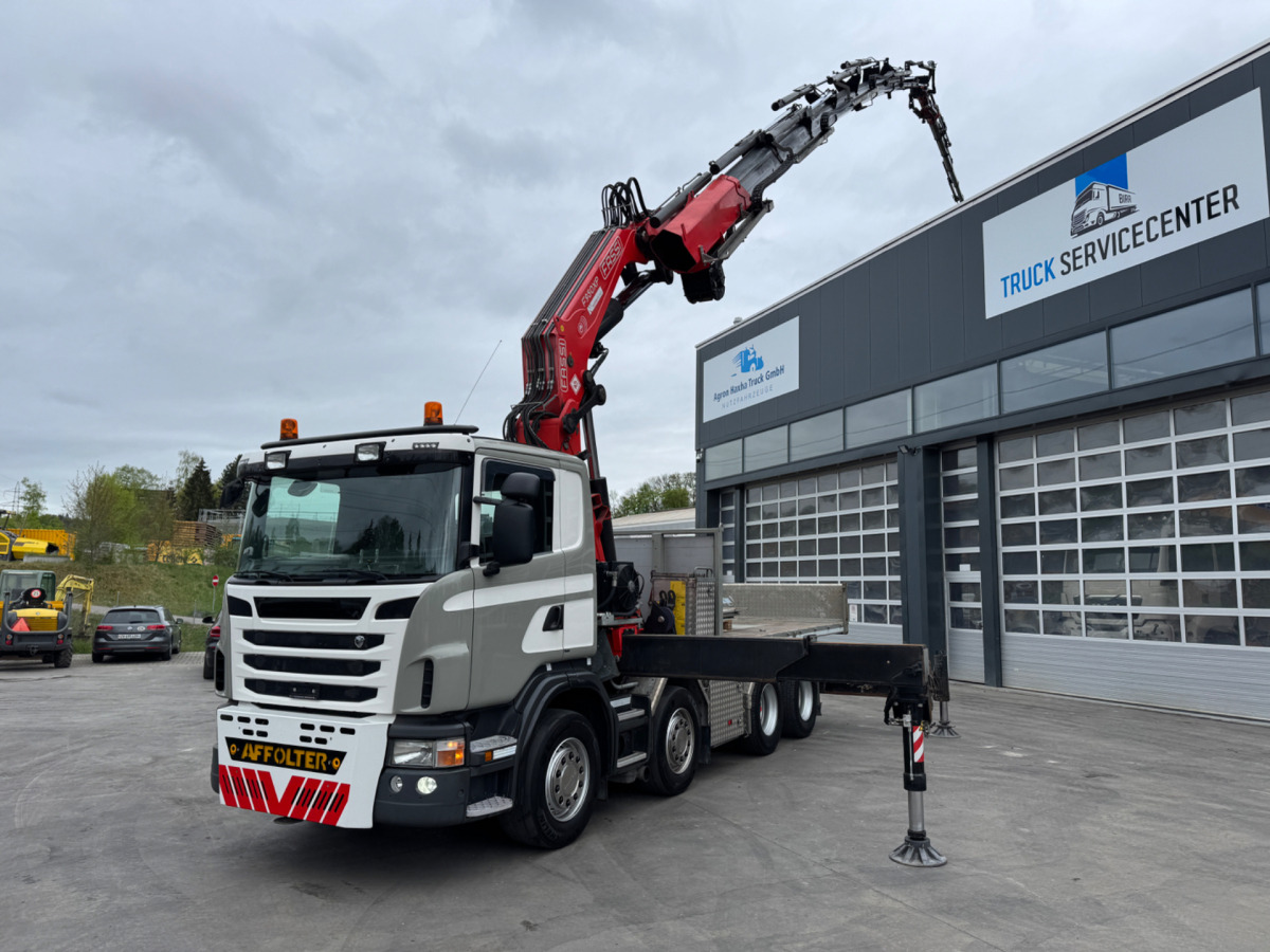 SCANIA G480 8x4 SZM/Pritsche Fassi 950 - Kraanwagen: afbeelding 2 SCANIA G480 8x4 SZM/Pritsche Fassi 950 - Kraanwagen: afbeelding 2