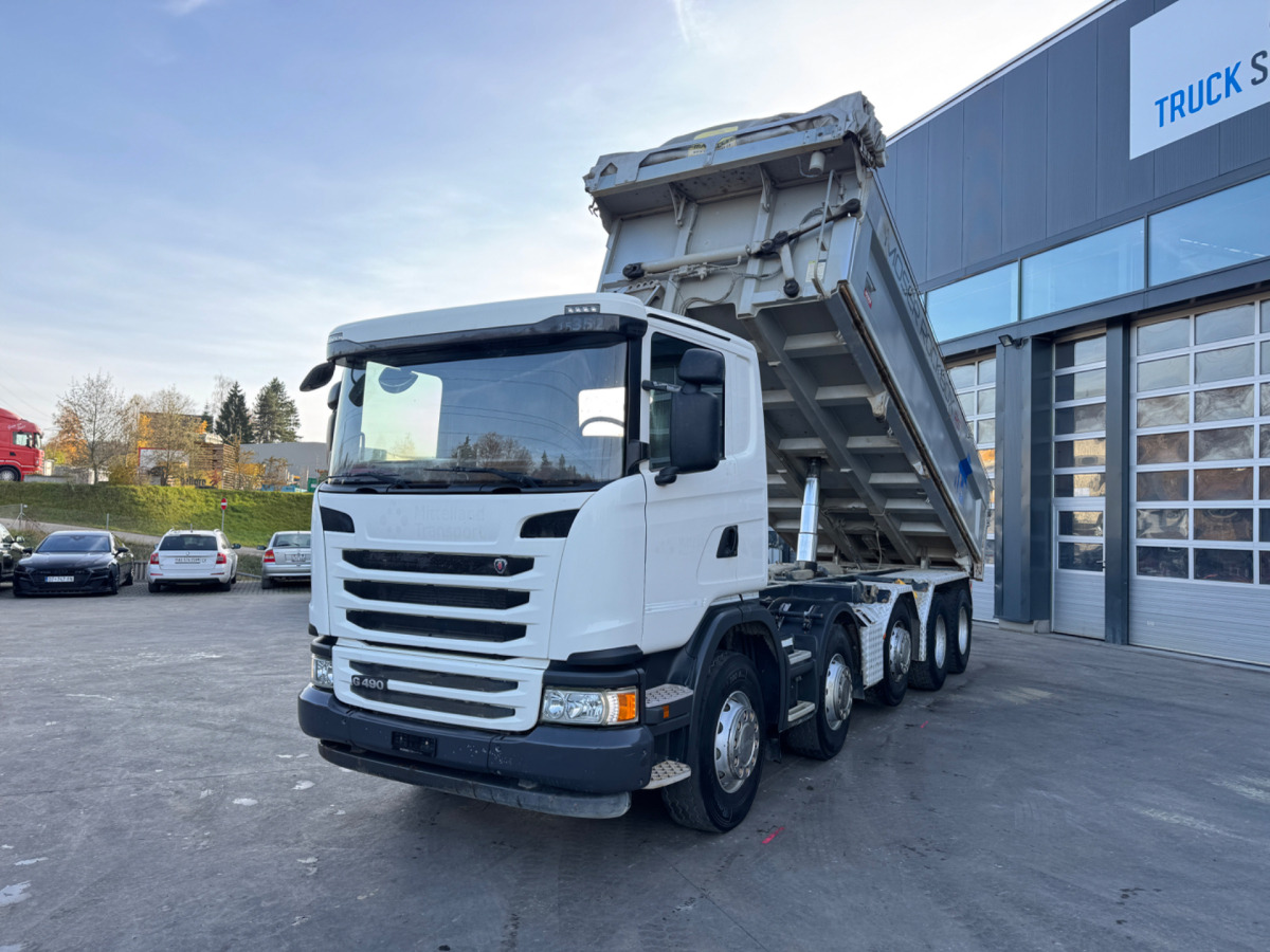 SCANIA G490 10x4 2S Moser - Kipper vrachtwagen: afbeelding 1 SCANIA G490 10x4 2S Moser - Kipper vrachtwagen: afbeelding 1