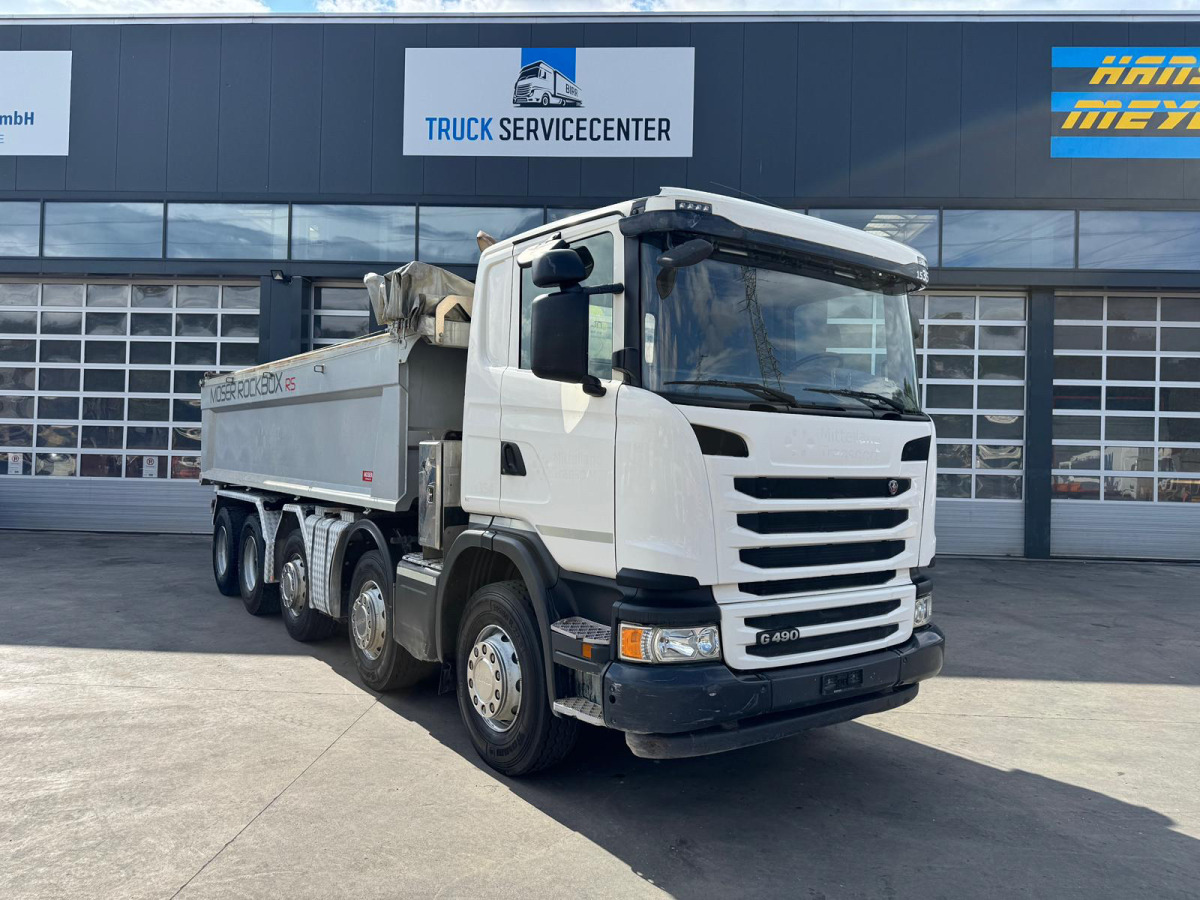 SCANIA G490 10x4 Moser 2S - Kipper vrachtwagen: afbeelding 4 SCANIA G490 10x4 Moser 2S - Kipper vrachtwagen: afbeelding 4