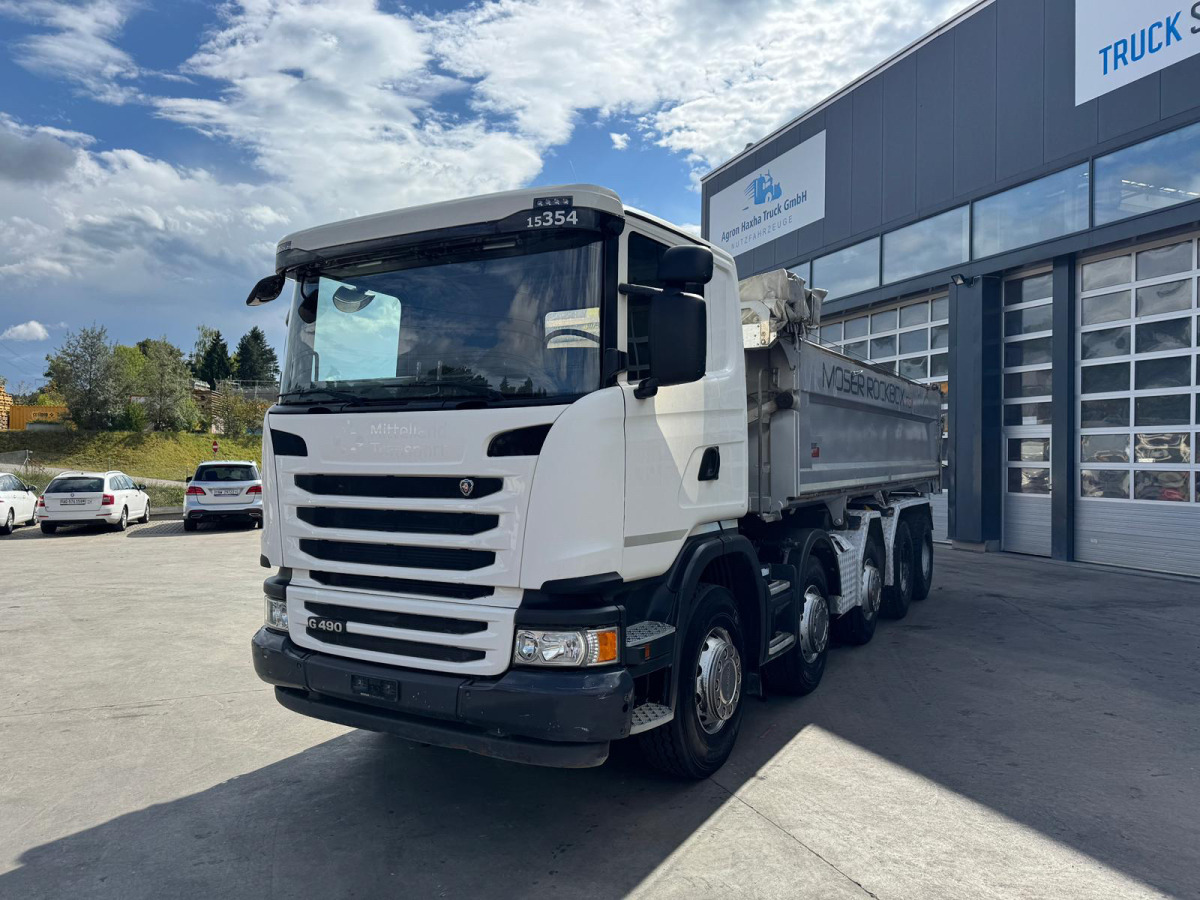 SCANIA G490 10x4 Moser 2S - Kipper vrachtwagen: afbeelding 2 SCANIA G490 10x4 Moser 2S - Kipper vrachtwagen: afbeelding 2