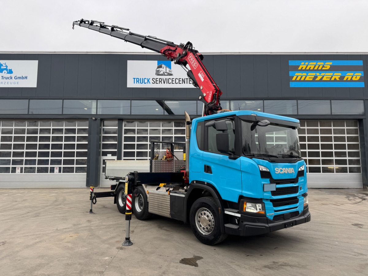 SCANIA G540 6x4 Fassi 395-7 SZM&Pritsche - Kraanwagen: afbeelding 5 SCANIA G540 6x4 Fassi 395-7 SZM&Pritsche - Kraanwagen: afbeelding 5