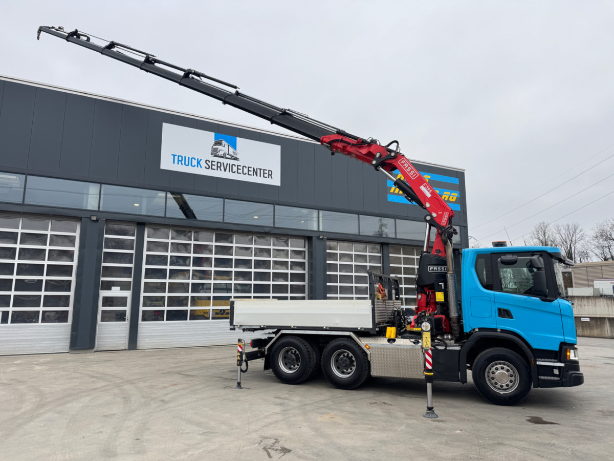 SCANIA G540 6x4 Fassi 395-7 SZM&Pritsche - Kraanwagen: afbeelding 4 SCANIA G540 6x4 Fassi 395-7 SZM&Pritsche - Kraanwagen: afbeelding 4