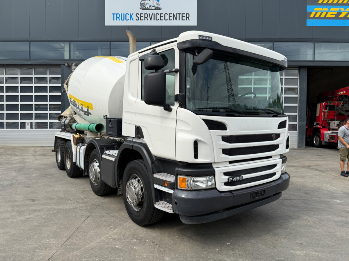 SCANIA P450 8x4 Stetter 9m3 - Betonmixer: afbeelding 3 SCANIA P450 8x4 Stetter 9m3 - Betonmixer: afbeelding 3