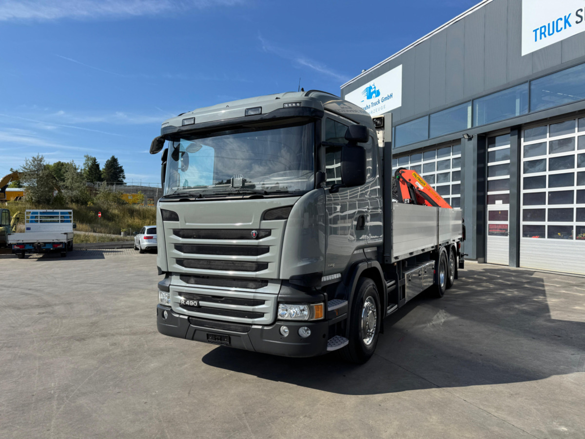 SCANIA R490 6x2 PK18002-4 - Kraanwagen: afbeelding 1 SCANIA R490 6x2 PK18002-4 - Kraanwagen: afbeelding 1