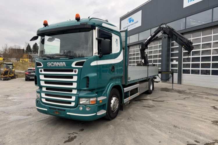 Scania R420 4x2 Hiab 122-4 - Kraanwagen: afbeelding 1 Scania R420 4x2 Hiab 122-4 - Kraanwagen: afbeelding 1