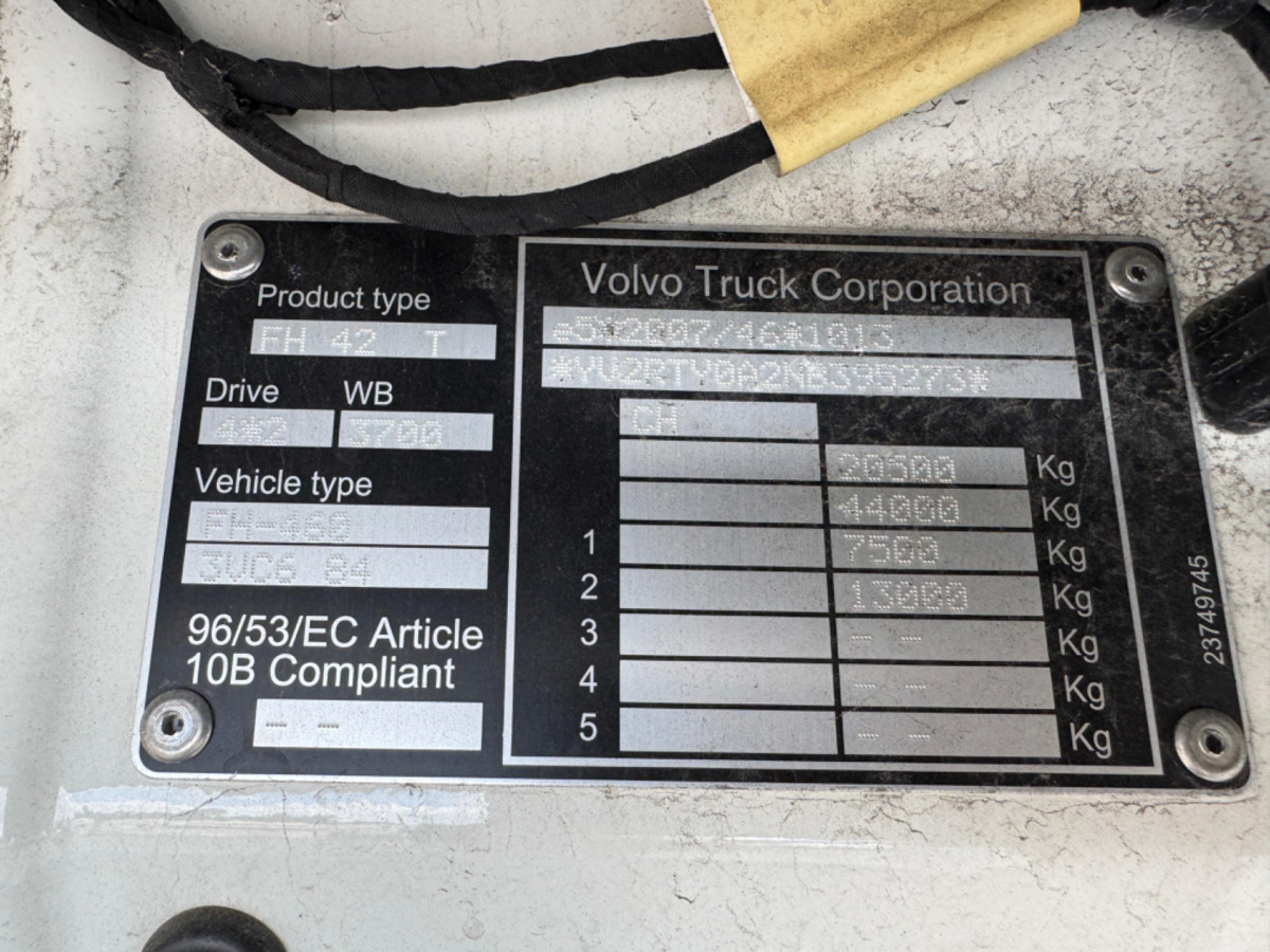 Trekker VOLVO FH-460 4x2 C5273: afbeelding 14