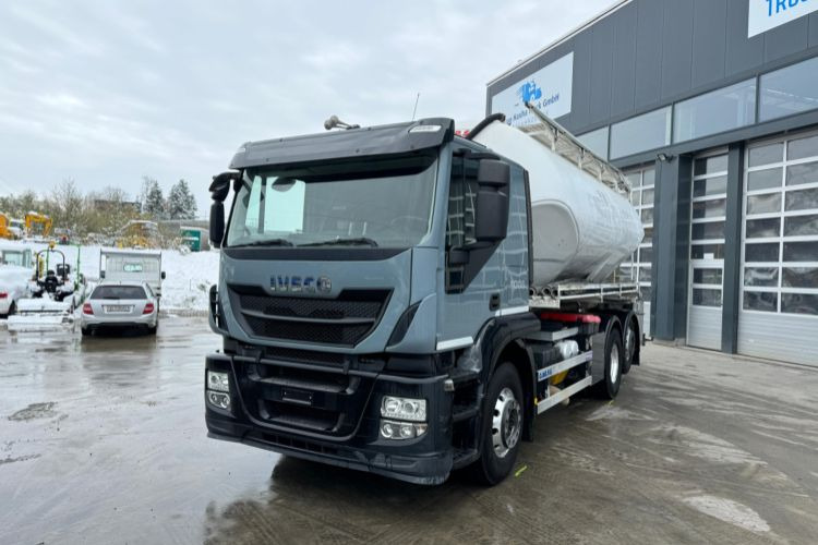 Iveco Stralis 460 6x2 Cementsilo Kompressor - Vrachtwagen: afbeelding 1 Iveco Stralis 460 6x2 Cementsilo Kompressor - Vrachtwagen: afbeelding 1