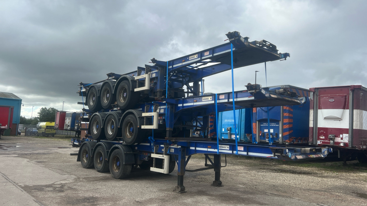 DENNISON SLIDING SKELETAL STACK OF 3 - Aanhangwagen: afbeelding 2 DENNISON SLIDING SKELETAL STACK OF 3 - Aanhangwagen: afbeelding 2