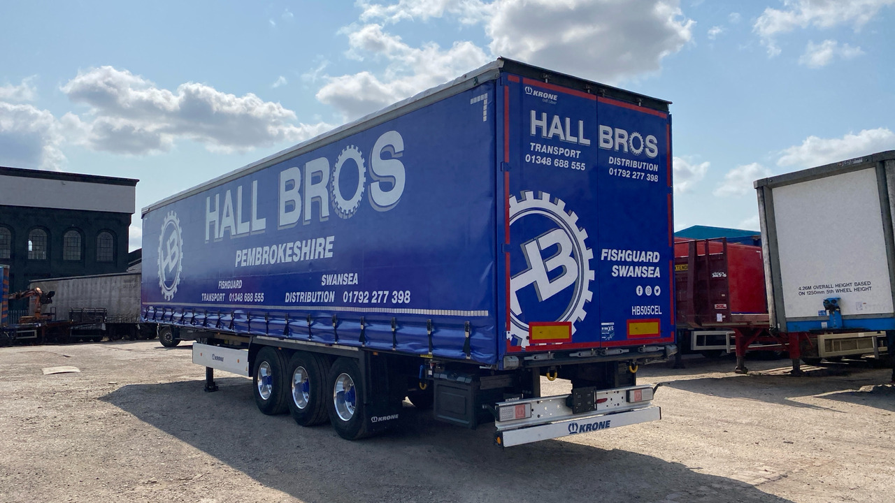 KRONE CURTAINSIDE EUROLINER - Aanhangwagen: afbeelding 4 KRONE CURTAINSIDE EUROLINER - Aanhangwagen: afbeelding 4