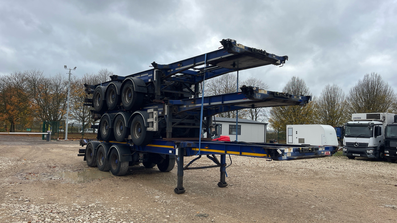 SDC SLIDING SKELETAL STACK OF 3 - Aanhangwagen: afbeelding 2 SDC SLIDING SKELETAL STACK OF 3 - Aanhangwagen: afbeelding 2