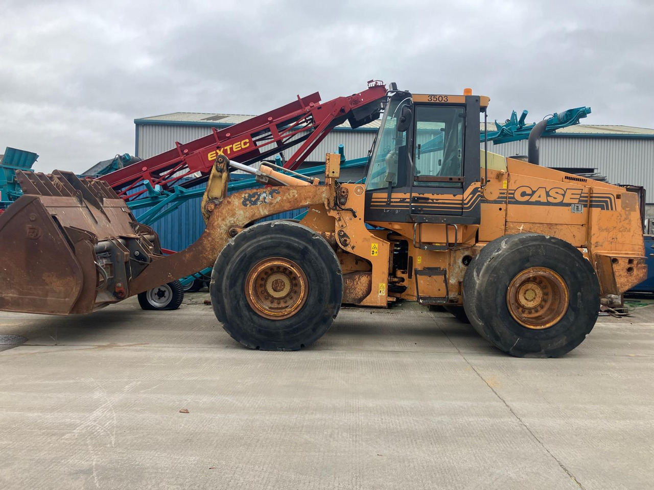 CASE 821C - Wiellader: afbeelding 1 CASE 821C - Wiellader: afbeelding 1