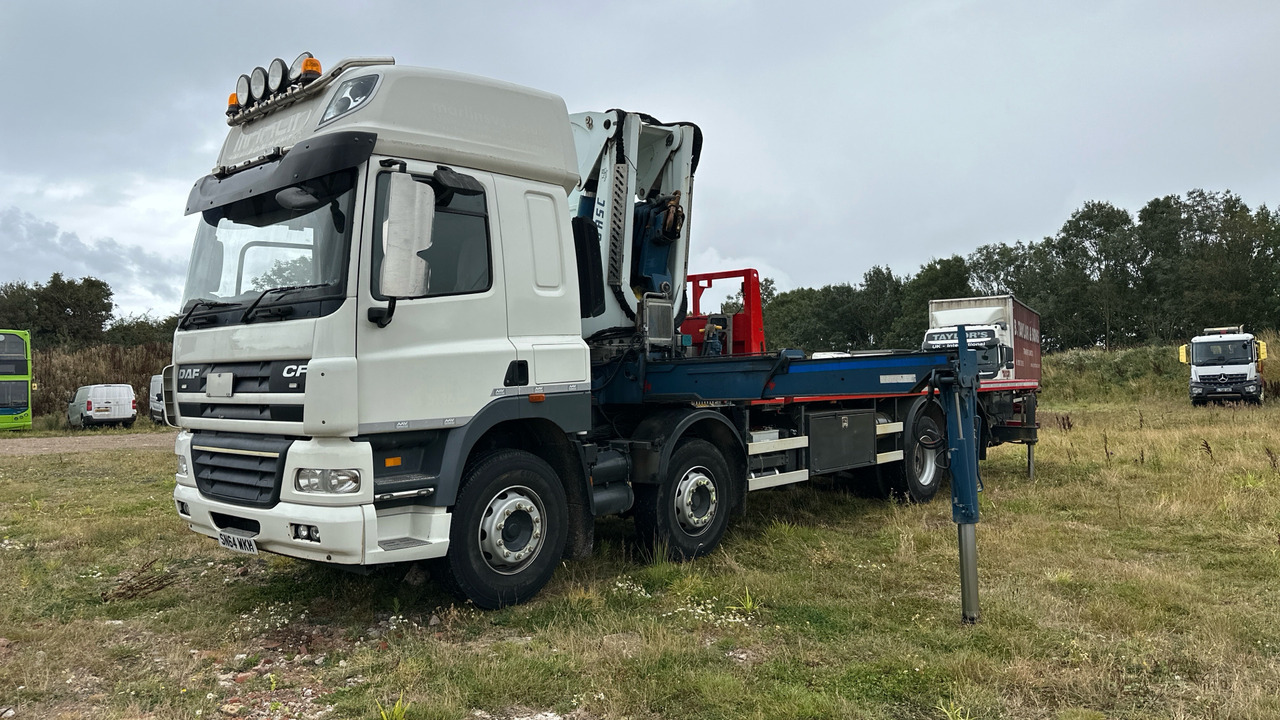 DAF CF 460.85 - Vrachtwagen met open laadbak, Kraanwagen: afbeelding 2 DAF CF 460.85 - Vrachtwagen met open laadbak, Kraanwagen: afbeelding 2