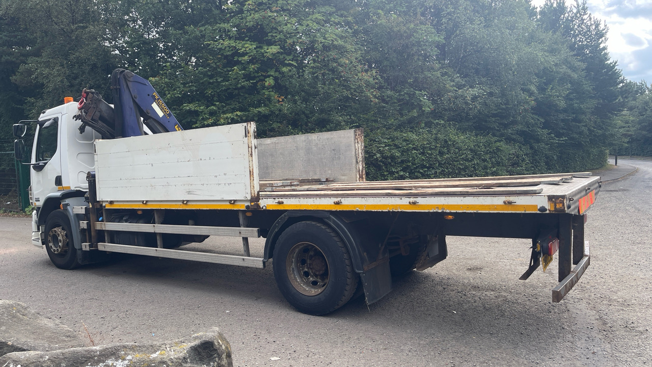 DAF LF 55.300 - Vrachtwagen met open laadbak, Kraanwagen: afbeelding 3 DAF LF 55.300 - Vrachtwagen met open laadbak, Kraanwagen: afbeelding 3