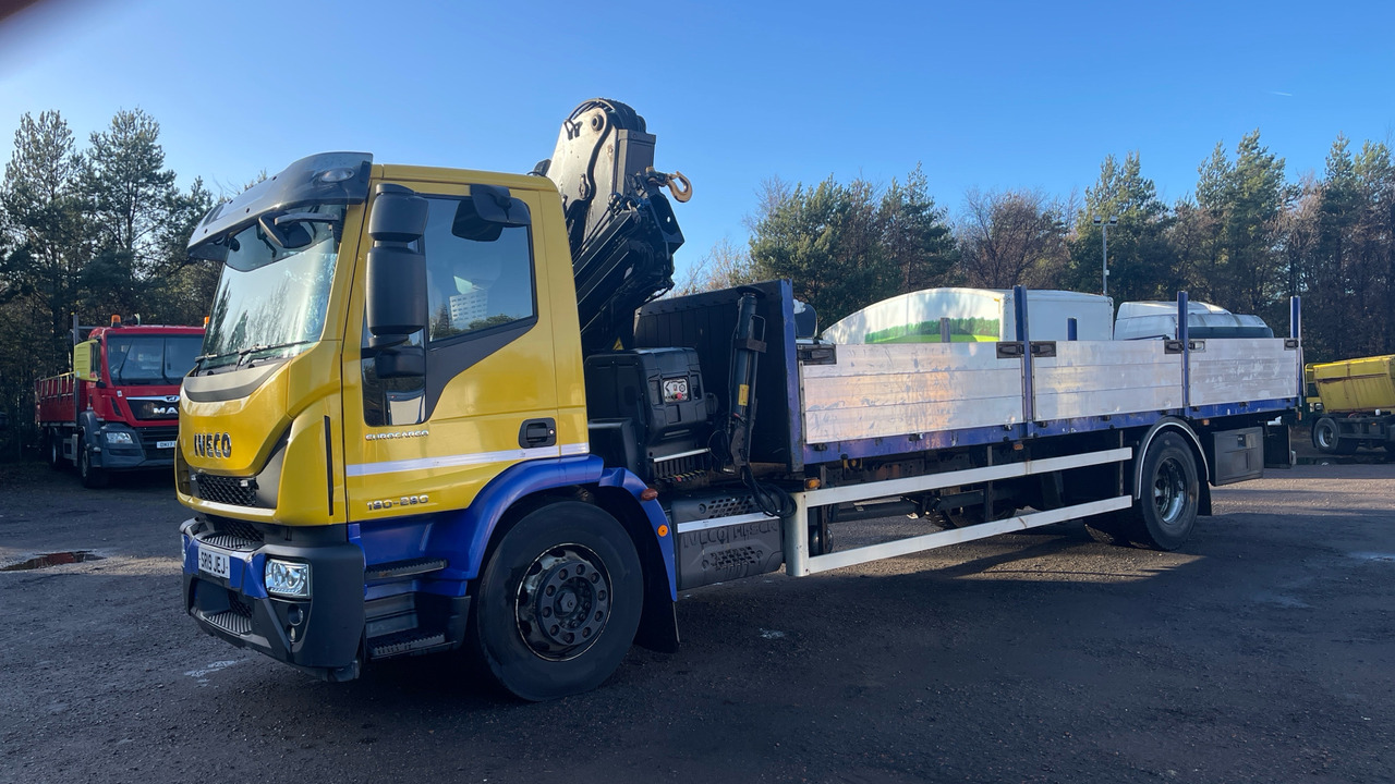 IVECO EUROCARGO 180-280 - Vrachtwagen met open laadbak, Kraanwagen: afbeelding 2 IVECO EUROCARGO 180-280 - Vrachtwagen met open laadbak, Kraanwagen: afbeelding 2