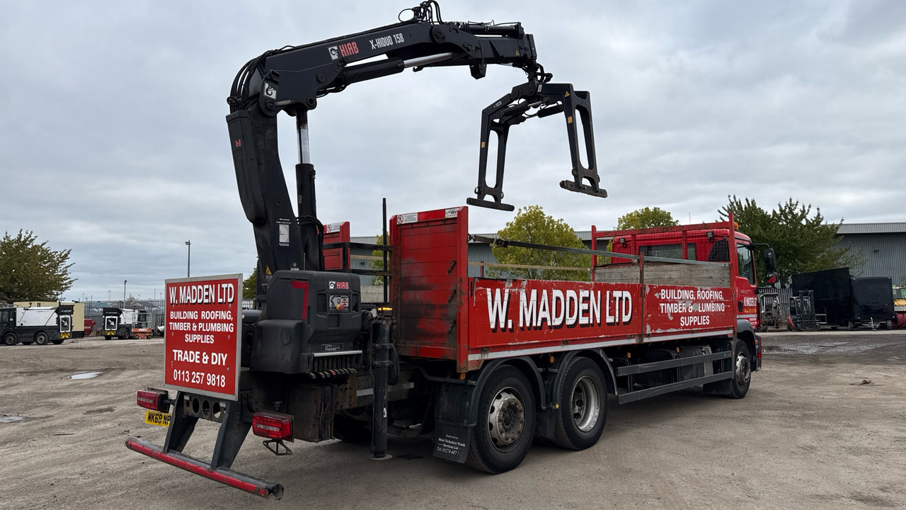 MAN TG-M 26.320 - Vrachtwagen met open laadbak, Kraanwagen: afbeelding 4 MAN TG-M 26.320 - Vrachtwagen met open laadbak, Kraanwagen: afbeelding 4