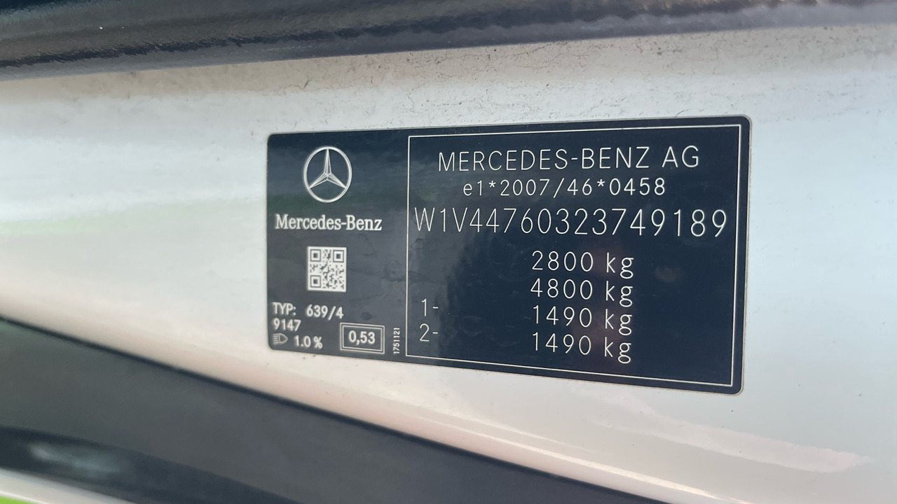 Kleine bestelwagen MERCEDES-BENZ VITO 114 CDI PROGRESSIVE: afbeelding 12