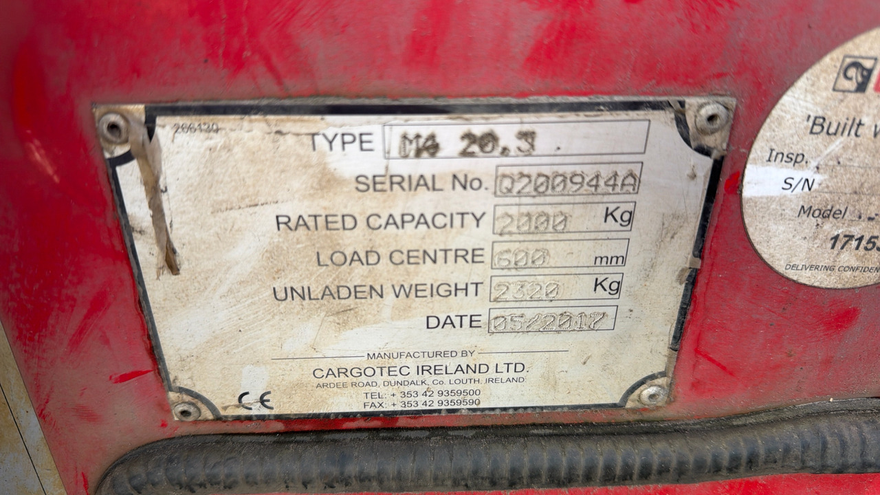 MOFFETT M4 20.3 - Meeneemheftruck: afbeelding 5 MOFFETT M4 20.3 - Meeneemheftruck: afbeelding 5