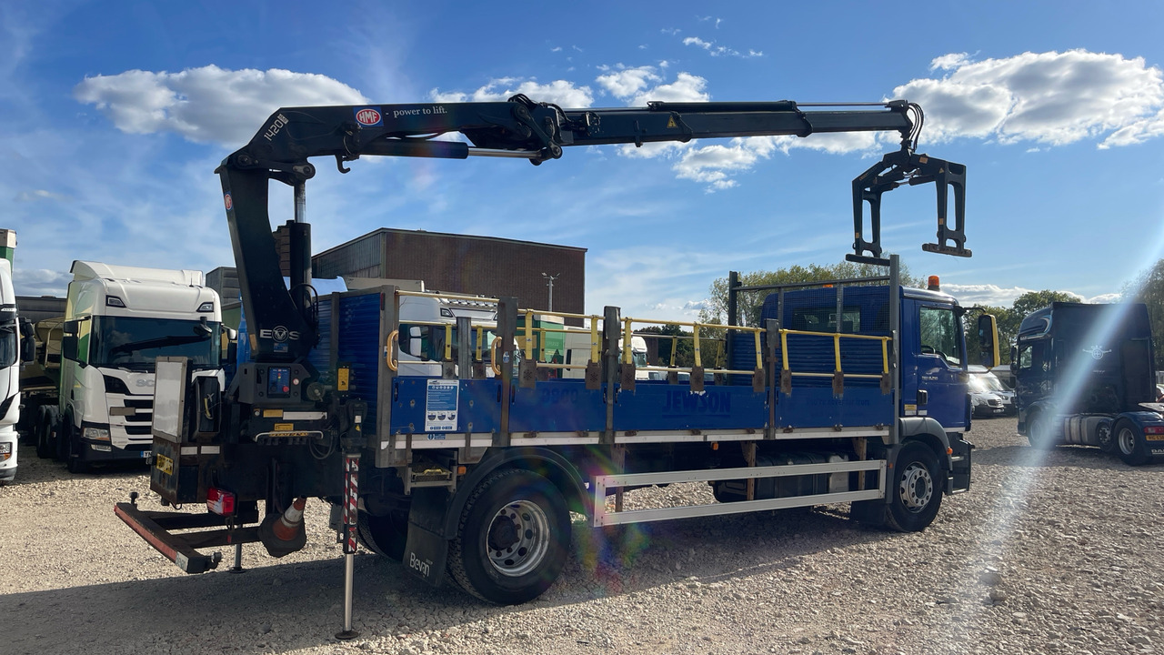 Man TGM 18.250 - Vrachtwagen met open laadbak, Kraanwagen: afbeelding 4 Man TGM 18.250 - Vrachtwagen met open laadbak, Kraanwagen: afbeelding 4
