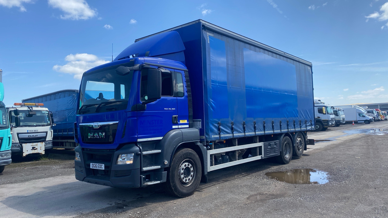 Man TGS 26.360 - Schuifzeilen vrachtwagen: afbeelding 2 Man TGS 26.360 - Schuifzeilen vrachtwagen: afbeelding 2