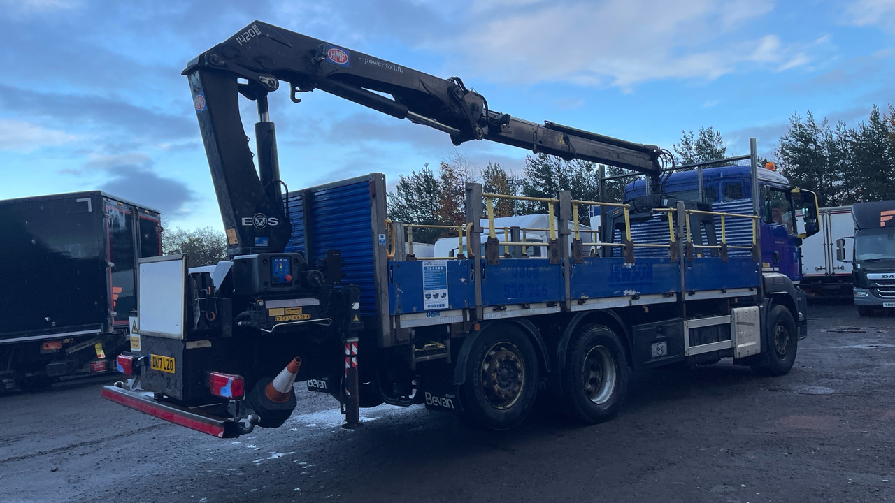 Man TGS 26.360 - Vrachtwagen met open laadbak, Kraanwagen: afbeelding 4 Man TGS 26.360 - Vrachtwagen met open laadbak, Kraanwagen: afbeelding 4