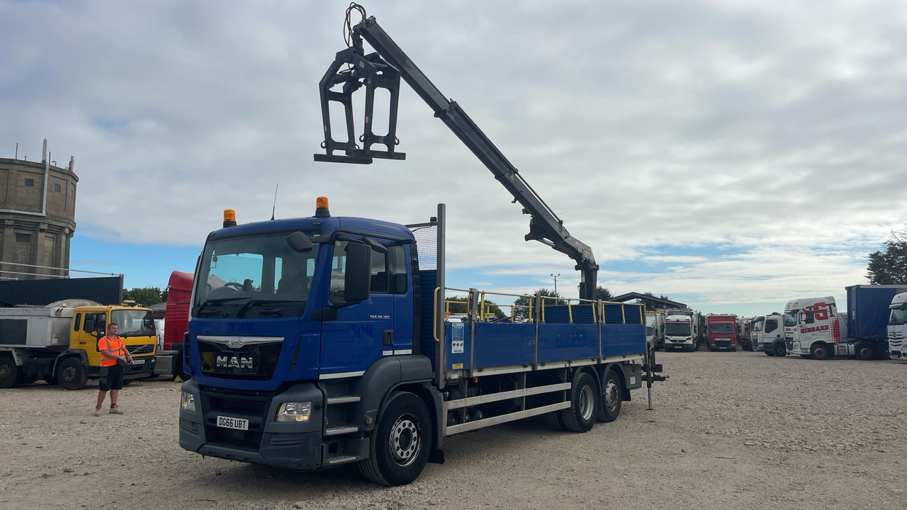 Man TGS 26.360 - Vrachtwagen met open laadbak, Kraanwagen: afbeelding 2 Man TGS 26.360 - Vrachtwagen met open laadbak, Kraanwagen: afbeelding 2