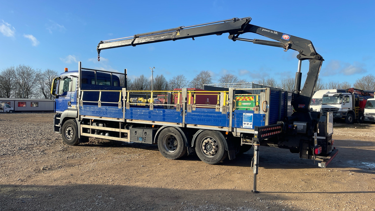 Man TGS 26.360 - Vrachtwagen met open laadbak, Kraanwagen: afbeelding 3 Man TGS 26.360 - Vrachtwagen met open laadbak, Kraanwagen: afbeelding 3