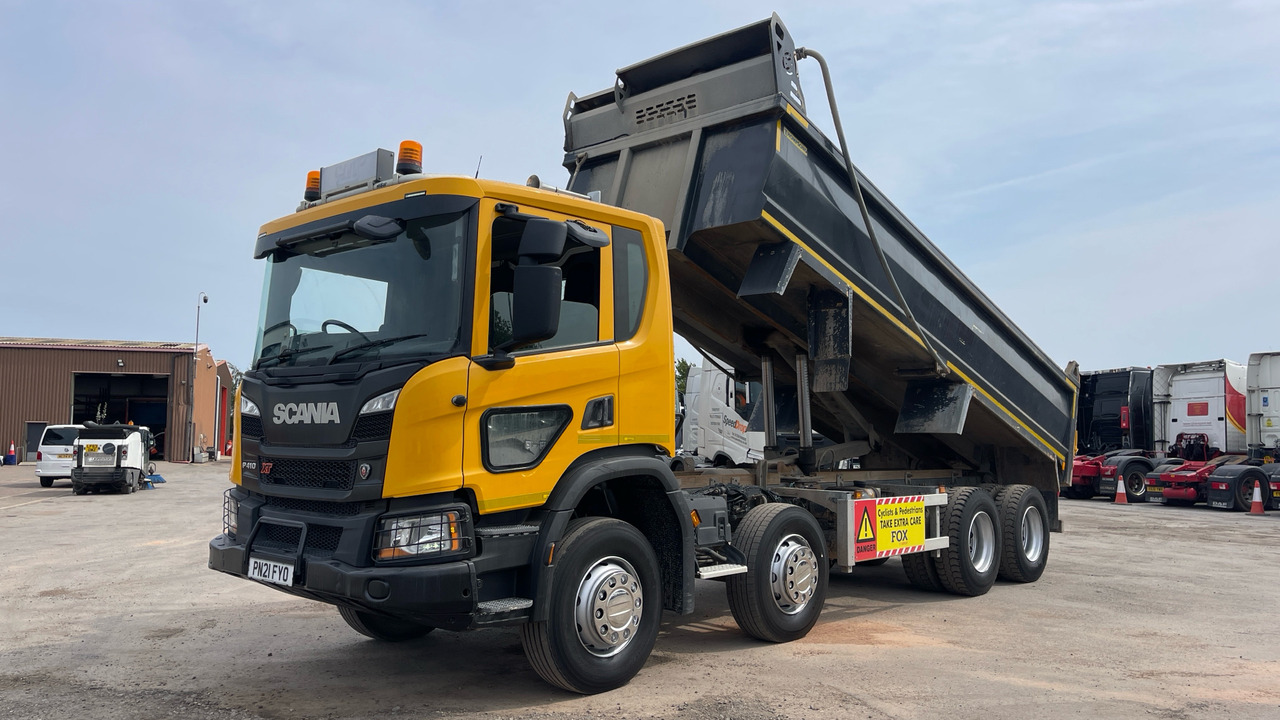 SCANIA P 410 XT - Kipper vrachtwagen: afbeelding 2 SCANIA P 410 XT - Kipper vrachtwagen: afbeelding 2