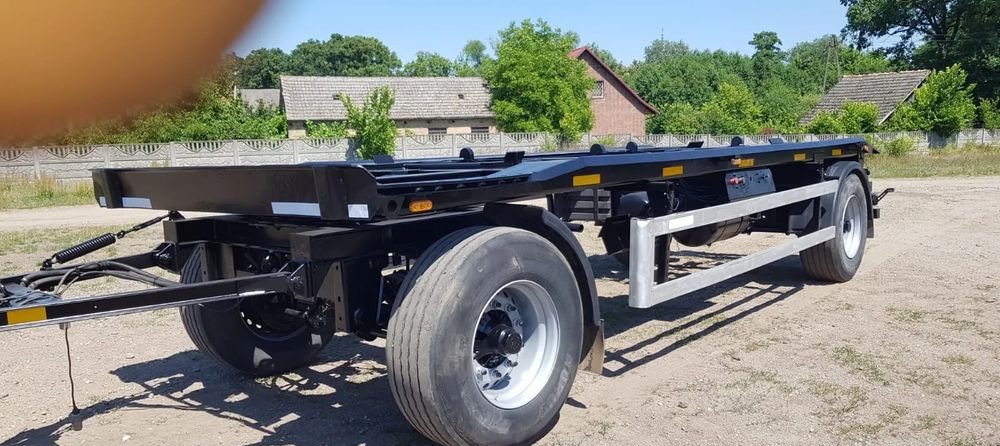Containertransporter/ Wissellaadbak aanhangwagen Meiller G18 EL5.0  do hakowca  po remoncie kapitalnym: afbeelding 1