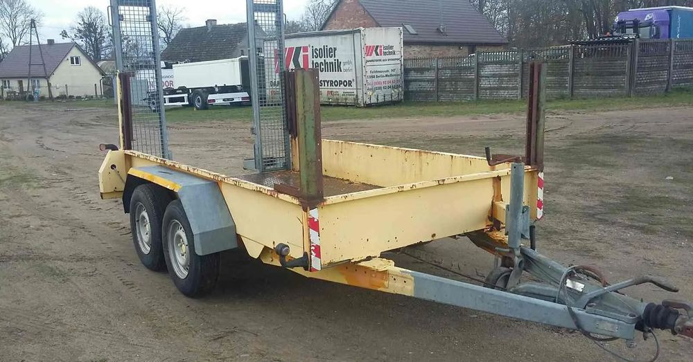 Obermaier Przyczepa niskopodwozie do mini koparek - Machinetransporter: afbeelding 1 Obermaier Przyczepa niskopodwozie do mini koparek - Machinetransporter: afbeelding 1