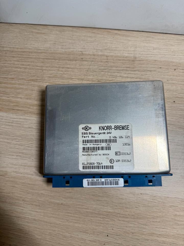 MAN KNORR-BREMSE EBS Steuergerät 81.25808-7064 - ECU voor Vrachtwagen: afbeelding 2 MAN KNORR-BREMSE EBS Steuergerät 81.25808-7064 - ECU voor Vrachtwagen: afbeelding 2