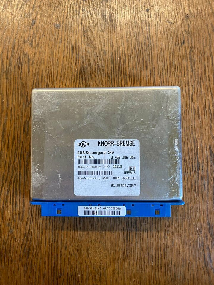 MAN Knorr-Bremse EBS Steuergerät 81258087047 - ECU voor Vrachtwagen: afbeelding 1 MAN Knorr-Bremse EBS Steuergerät 81258087047 - ECU voor Vrachtwagen: afbeelding 1