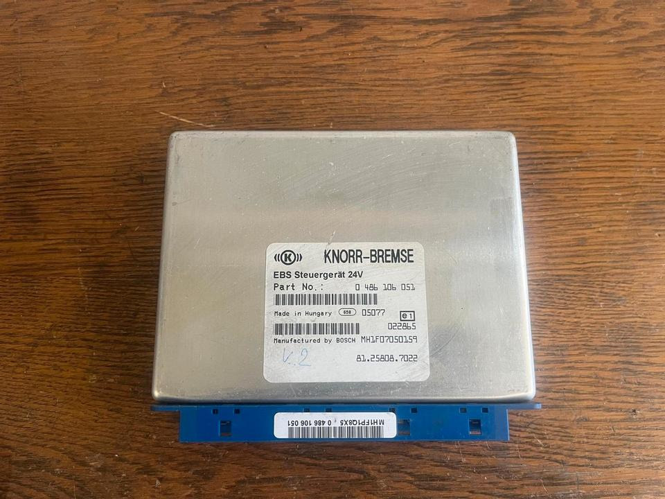 MAN Knorr-bremse EBS Steuergerät 81.25808.7022 - ECU voor Vrachtwagen: afbeelding 3 MAN Knorr-bremse EBS Steuergerät 81.25808.7022 - ECU voor Vrachtwagen: afbeelding 3