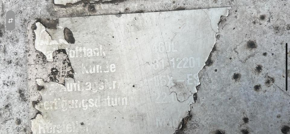 MAN TGX EU6 RN002 Dieseltank Tank Tankbehälter 460L - Brandstoftank voor Vrachtwagen: afbeelding 2 MAN TGX EU6 RN002 Dieseltank Tank Tankbehälter 460L - Brandstoftank voor Vrachtwagen: afbeelding 2