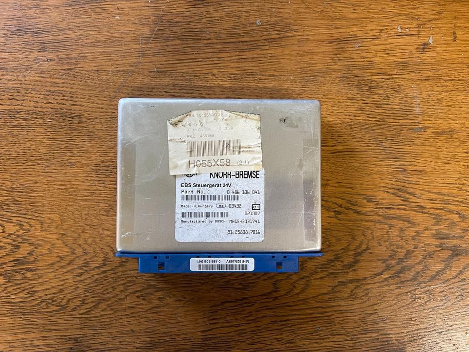 MAN TGX TGL Knorr-Bremse EBS Elektronik 81258087016 - ECU voor Vrachtwagen: afbeelding 1 MAN TGX TGL Knorr-Bremse EBS Elektronik 81258087016 - ECU voor Vrachtwagen: afbeelding 1