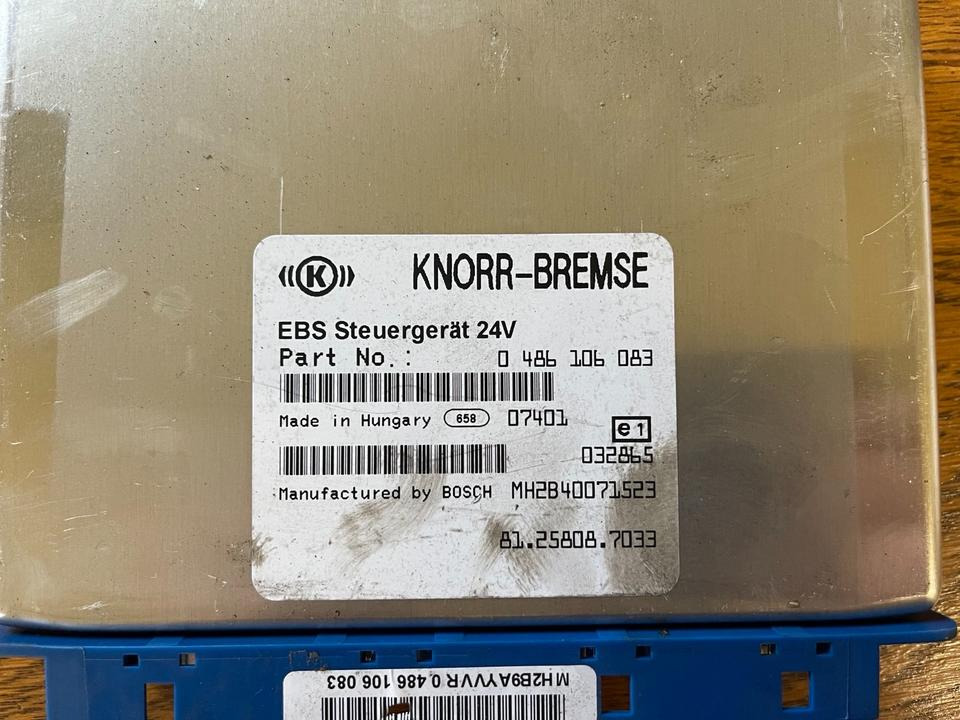 MAN TGX TGL Knorr-Bremse EBS Elektronik 81258087033 - ECU voor Vrachtwagen: afbeelding 2 MAN TGX TGL Knorr-Bremse EBS Elektronik 81258087033 - ECU voor Vrachtwagen: afbeelding 2