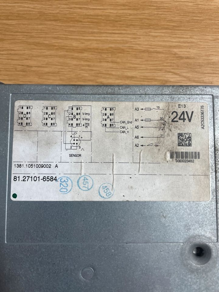 MAN TGX Tachograph 81.27101-6584 - Tachograph voor Vrachtwagen: afbeelding 2 MAN TGX Tachograph 81.27101-6584 - Tachograph voor Vrachtwagen: afbeelding 2